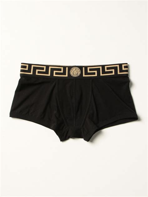 versace briefs black|Versace underwear shorts.